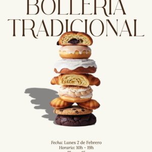 Curso de Bollería tradicional - 2 de Febrero de 2026 (10h - 19h)